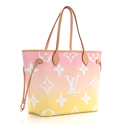 Louis Vuitton Monogram Giant By The Pool Neverfull MM Light Pink 4 of 10