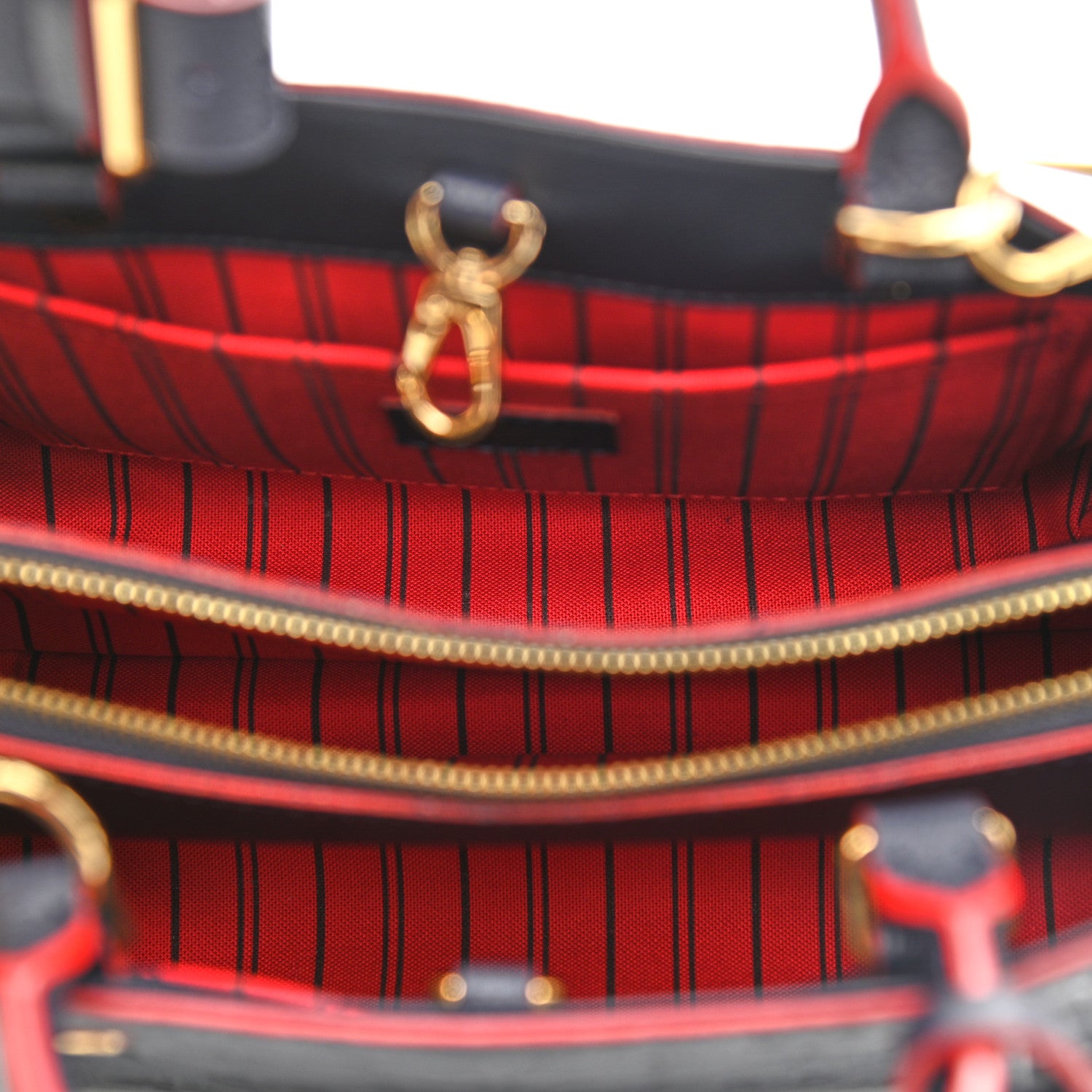 Louis Vuitton Empreinte Montaigne BB Marine Rouge 5 of 7
