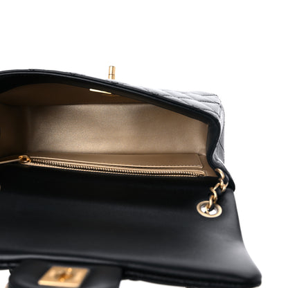 Chanel Lambskin Quilted Mini Rectangular Pearl Crush Flap Black 5 of 10