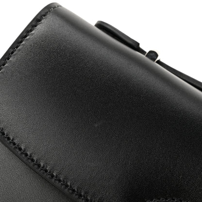 Gucci Senna Calfskin Petite GG Top Handle Shoulder Bag Black 11 of 12