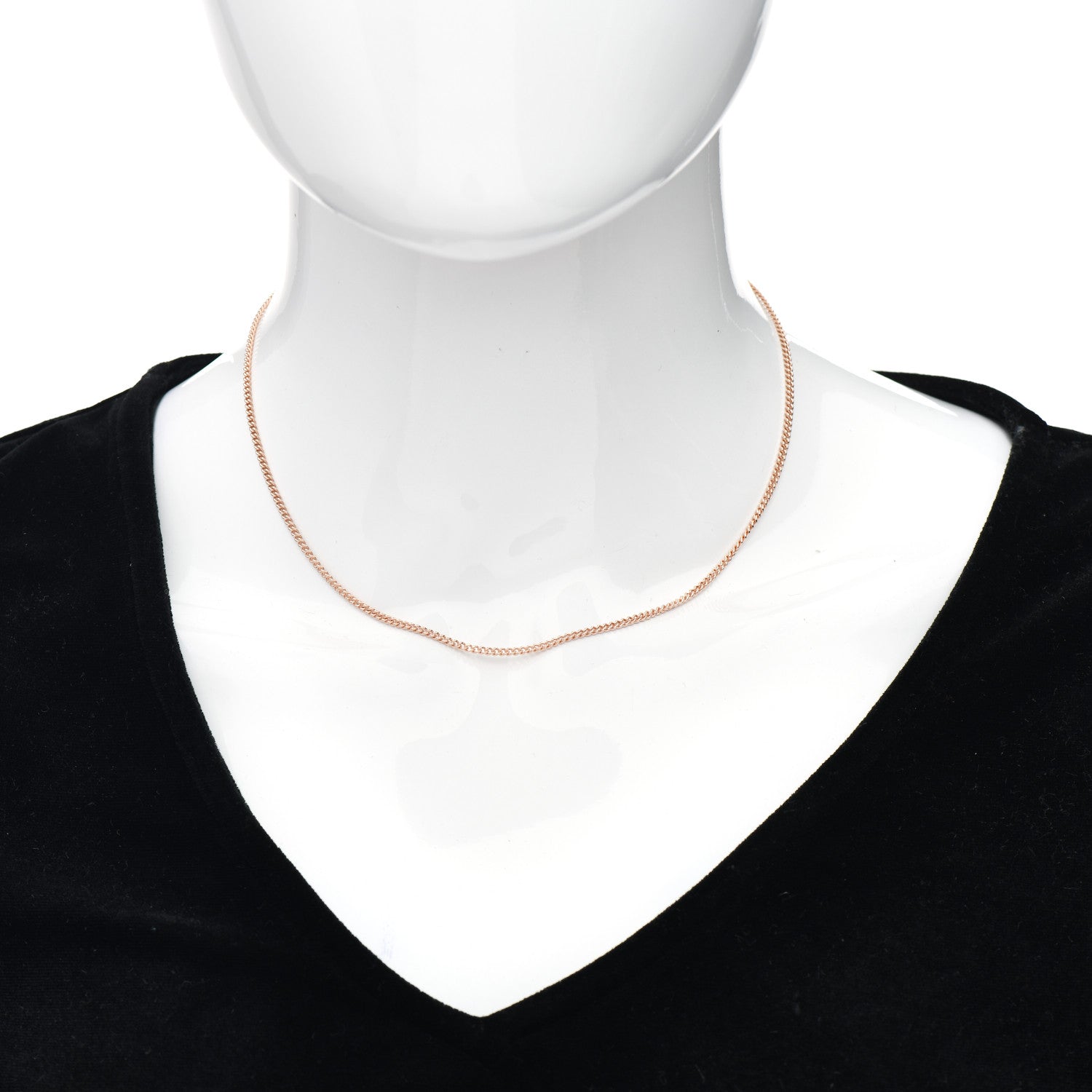 Hermes 18K Rose Gold PM Echappee Necklace ST 2 of 5