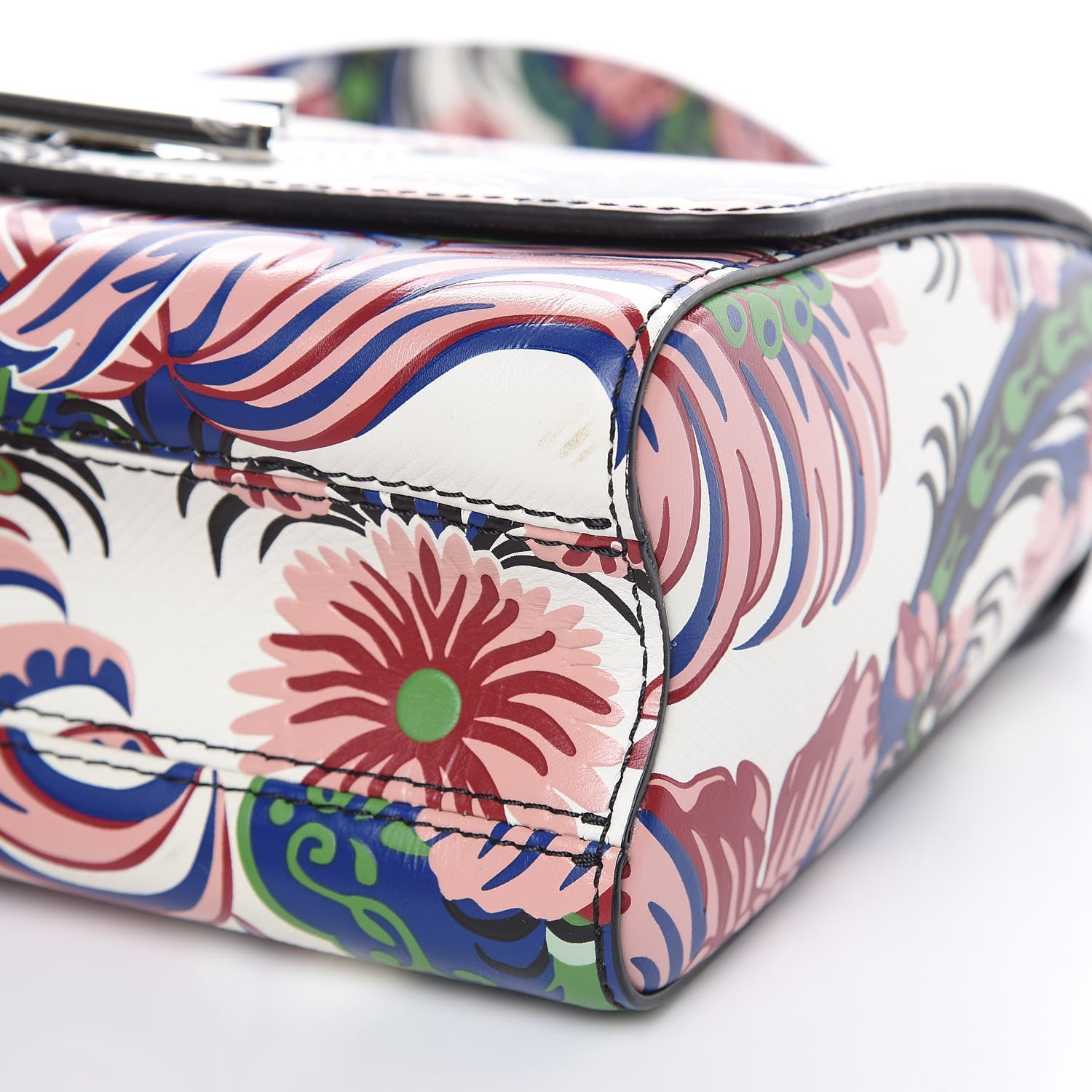 Louis Vuitton Epi Floral Twist Shoulder Bag MM Multicolor 9 of 9
