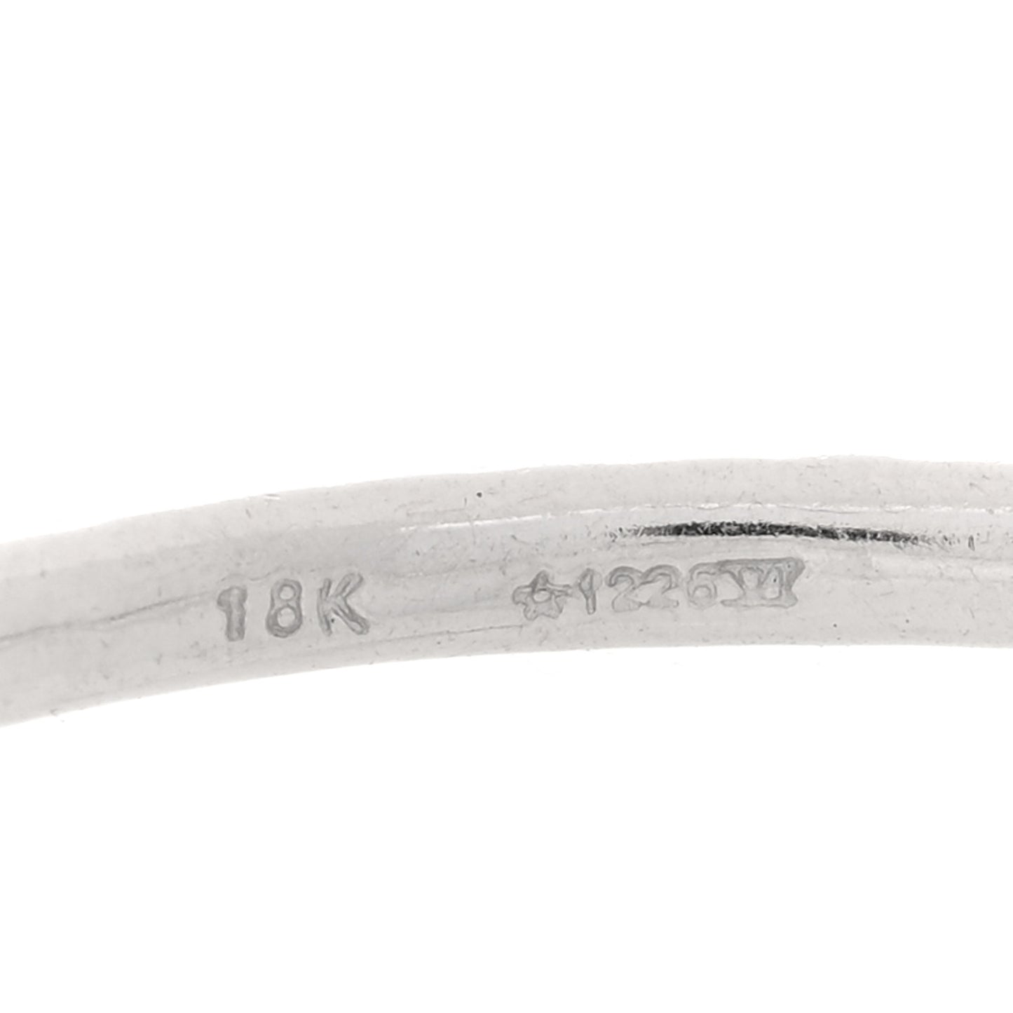 18K White Gold Diamond Large Inside Outside Hoop Earrings