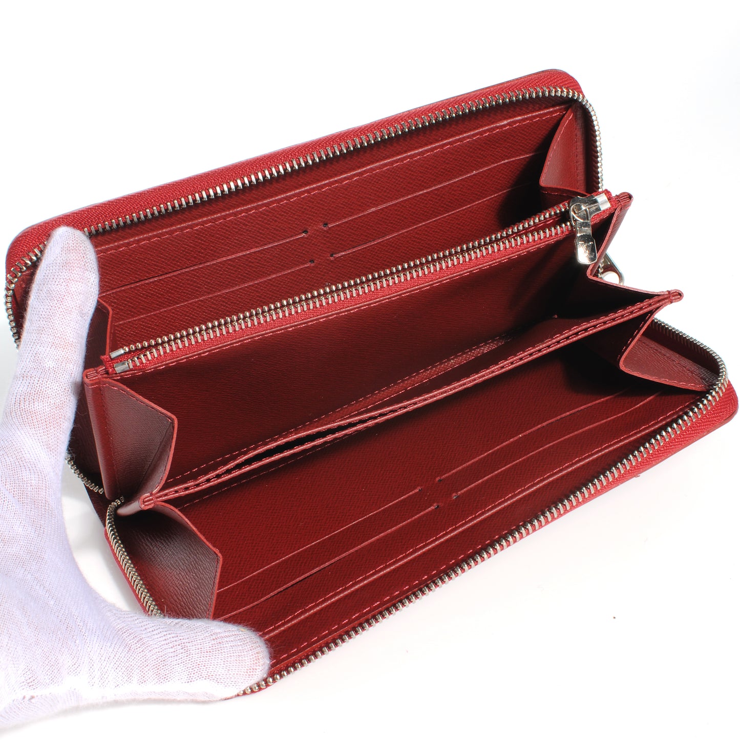 Epi Zippy Wallet Carmine