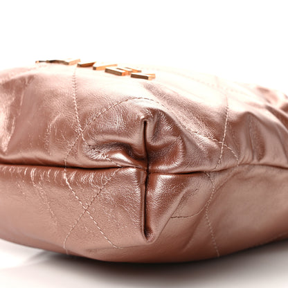 Chanel Metallic Calfskin Quilted Mini Chanel 22 Copper 9 of 13