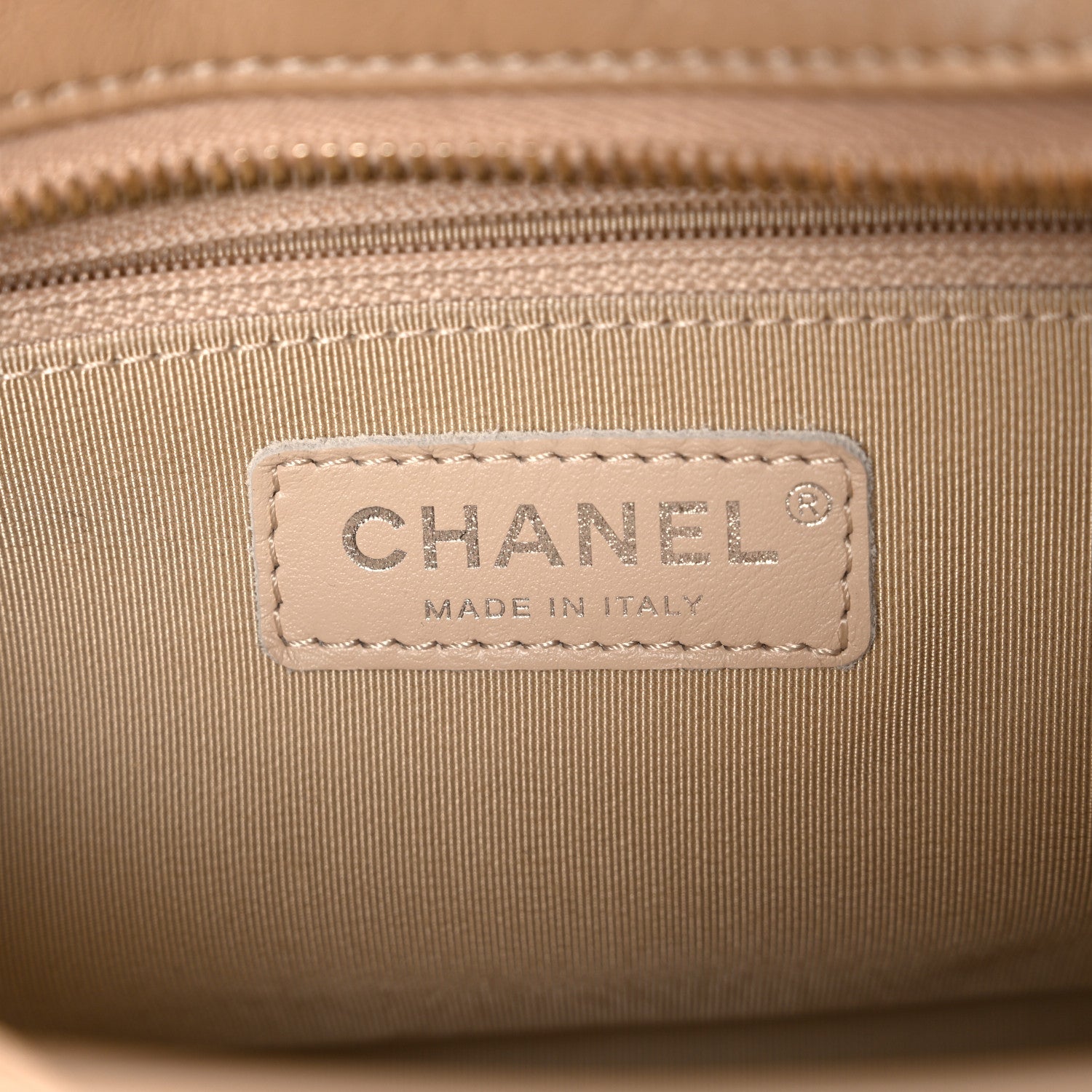 Chanel Aged Calfskin Quilted New Medium Gabrielle Hobo Beige 6 of 10