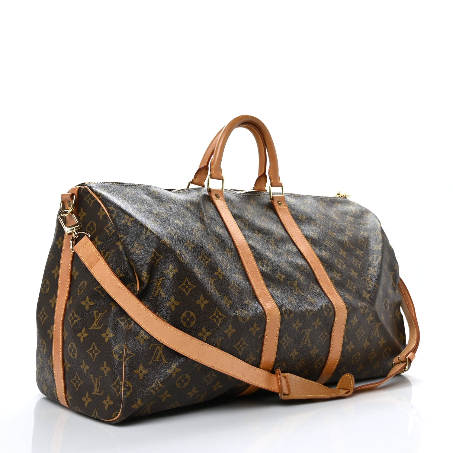 Louis Vuitton Monogram Keepall Bandouliere 55 3 of 13