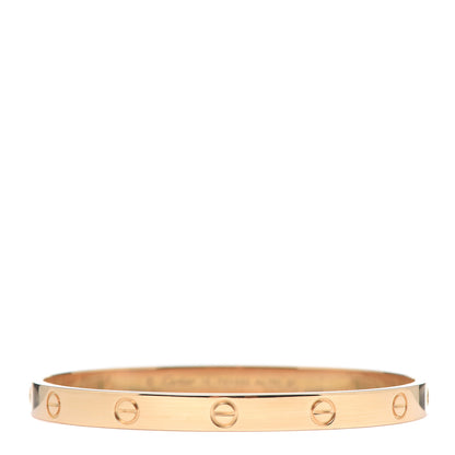 Cartier 18K Yellow Gold LOVE Bracelet 19 1 of 7