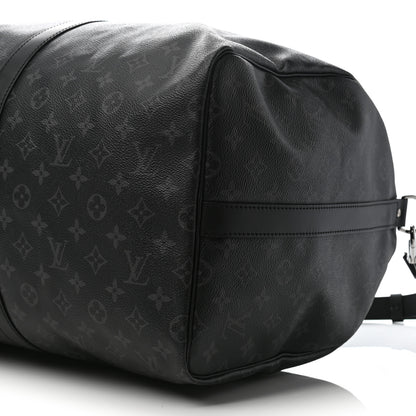 Louis Vuitton Monogram Eclipse Keepall Bandouliere 55 7 of 7