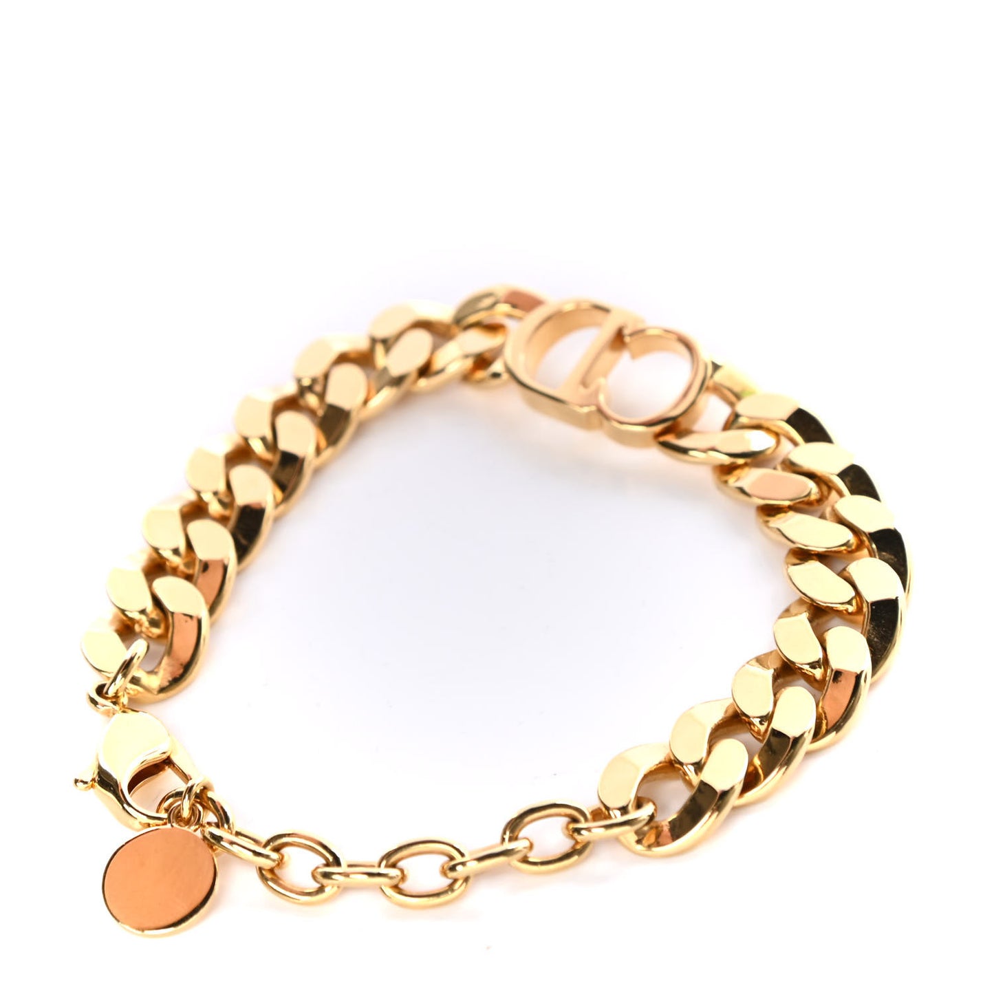 Metal Danseuse Etoile Chain Bracelet Gold