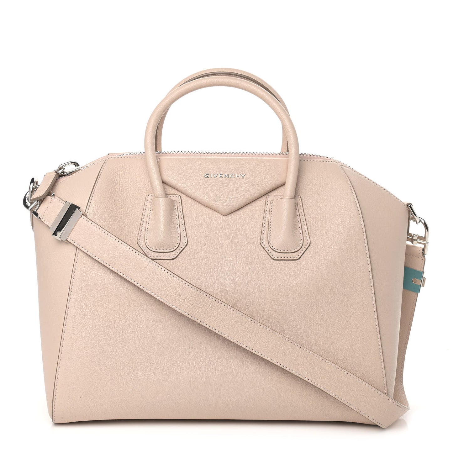 Sugar Goatskin Medium Antigona Nude Pink