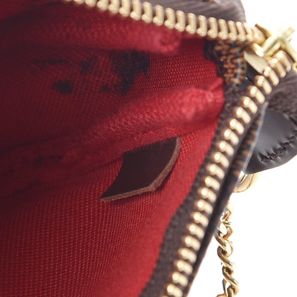 Louis Vuitton Damier Ebene Mini Pochette Accessories 7 of 11