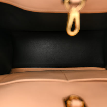 Louis Vuitton Calfskin City Steamer MM Black Creme Bourgogne 4 of 9