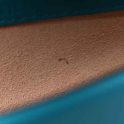 Gucci Velvet Super Mini Dionysus Shoulder Bag Pavone Cyan 11 of 11