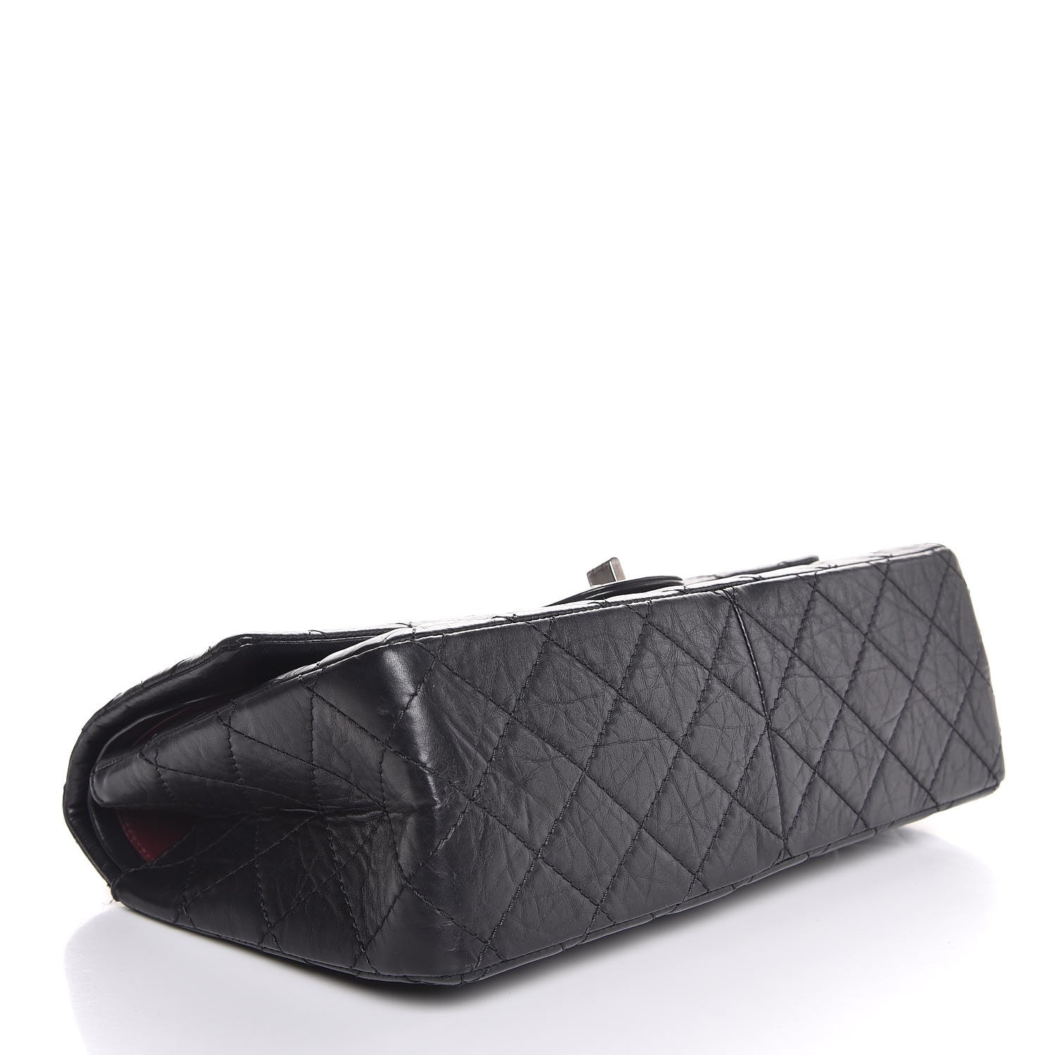 Chanel Aged Calfskin Quilted 2.55 Reissue 226 Flap Black 4 of 8