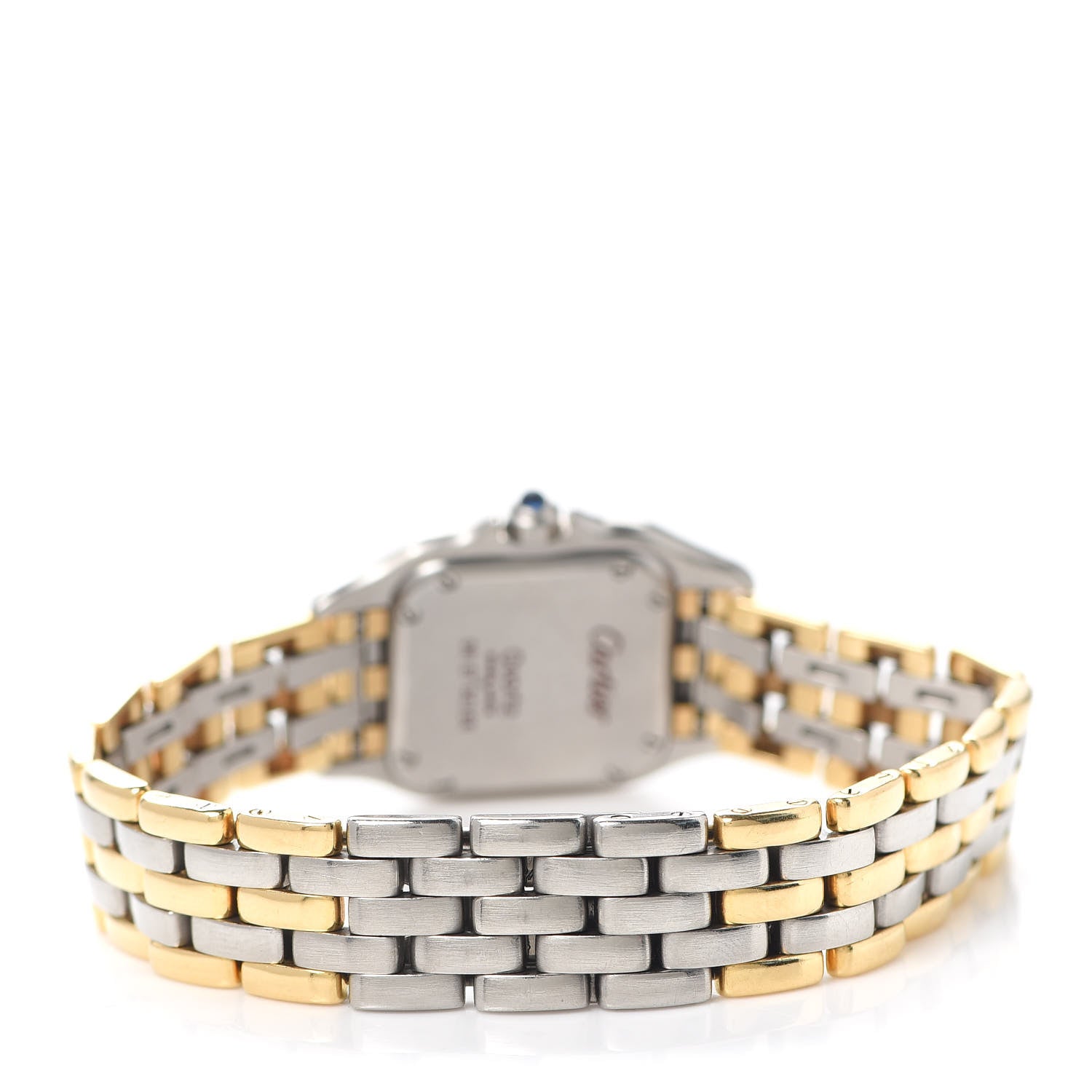 Cartier Stainless Steel 18K Yellow Gold 22mm Panthere Quartz Watch 3 of 6
