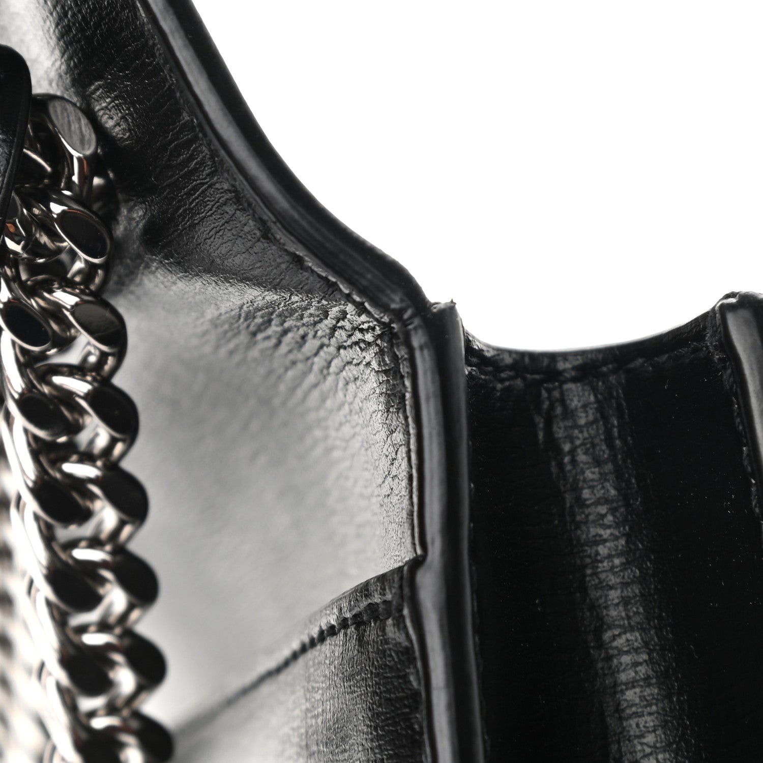 Saint Laurent Calfskin Medium Monogram Sunset Black 13 of 13
