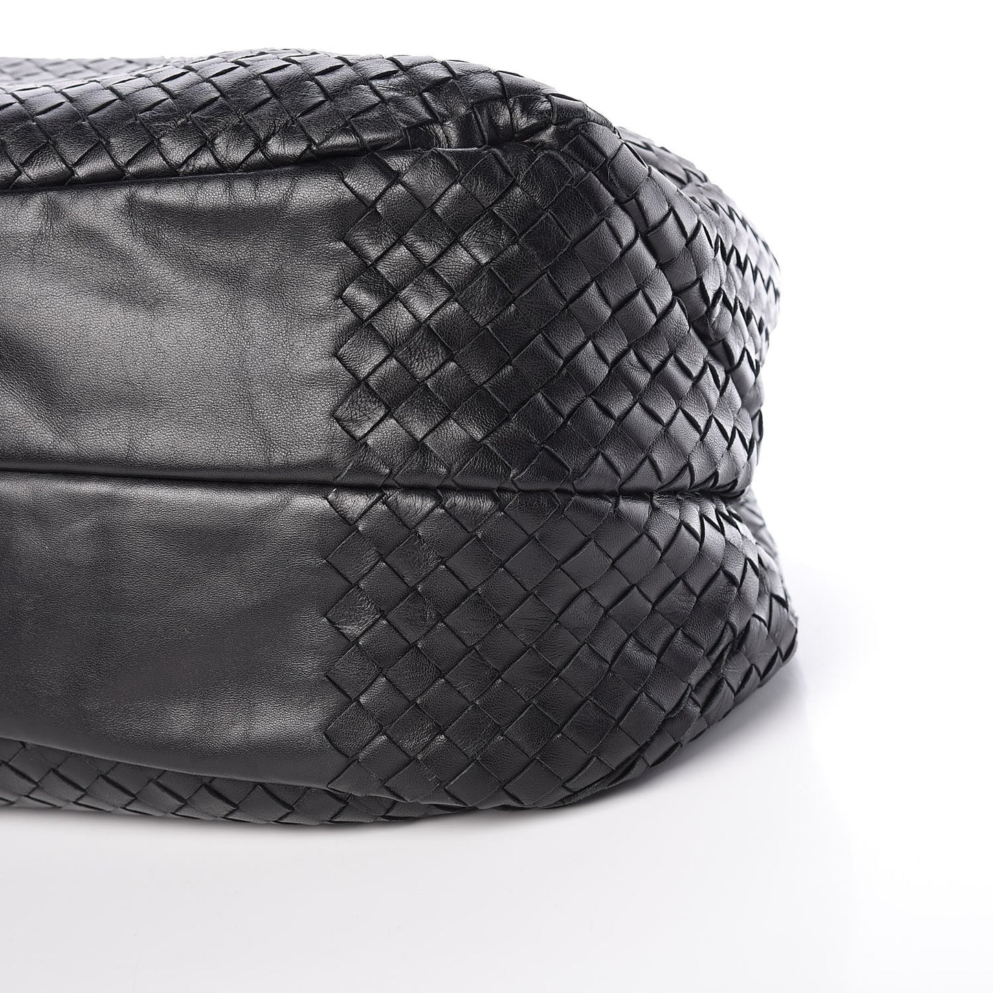Nappa Intrecciato Large Campana Black