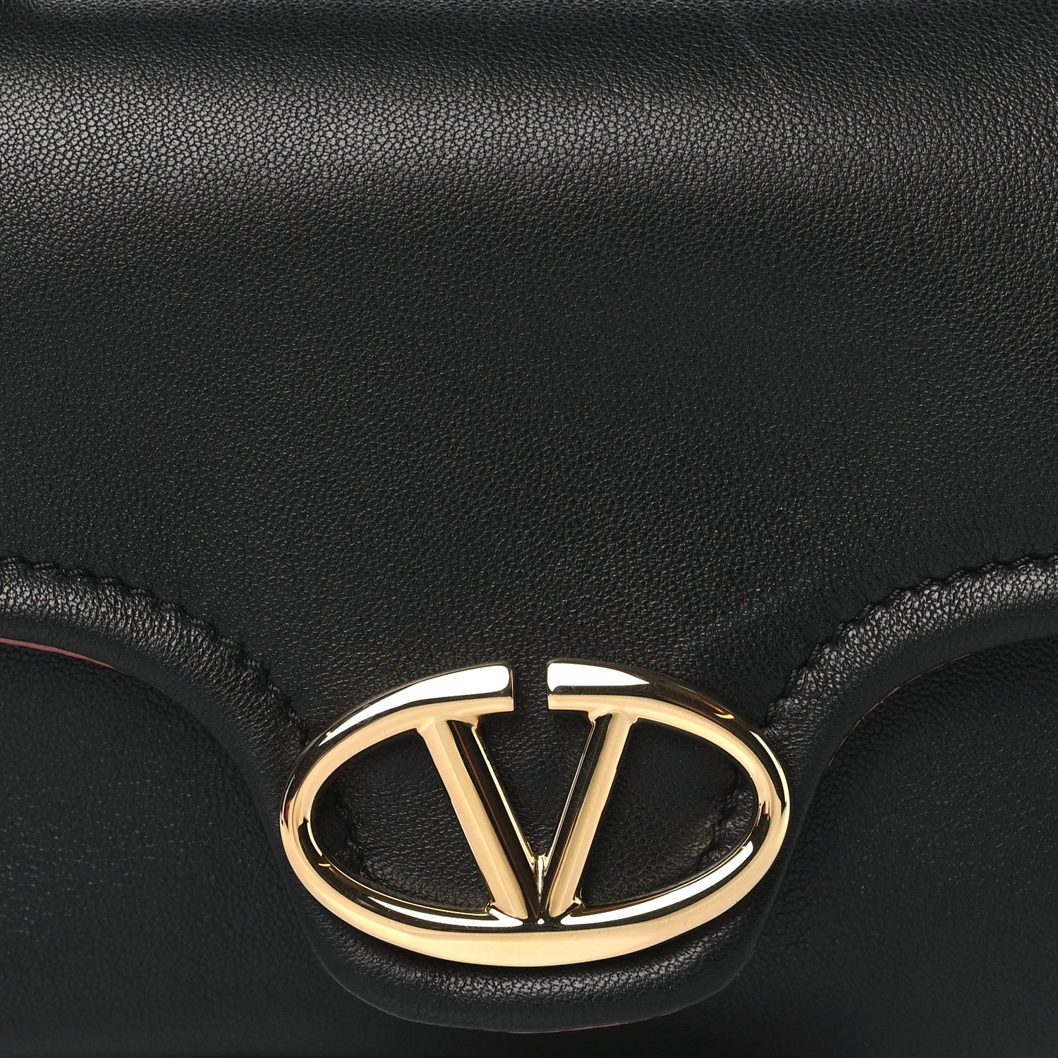 Valentino Garavani Lambskin Vlogo Mini Crossbody Bag Black 7 of 9