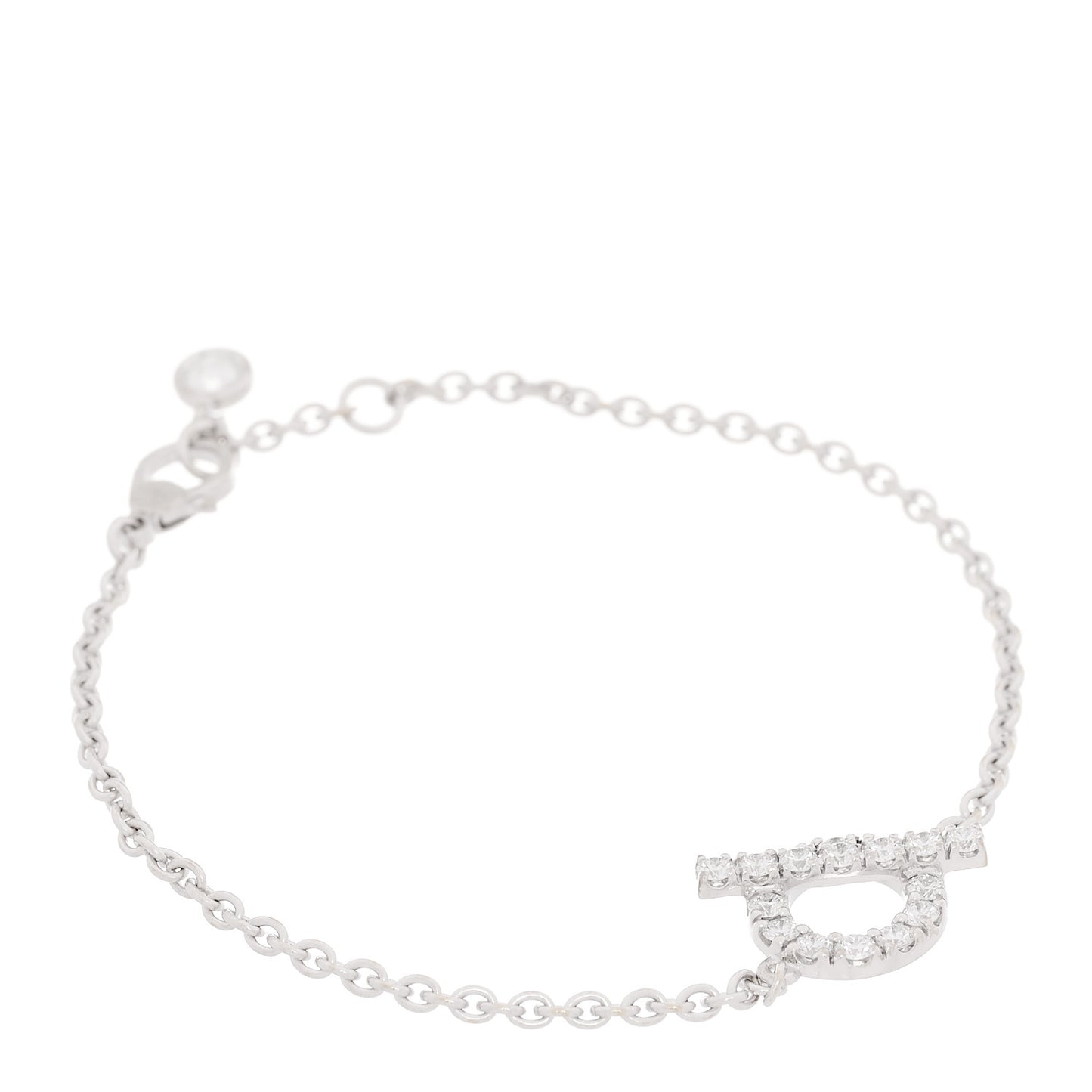 18K White Gold Diamond Finesse Bracelet SH