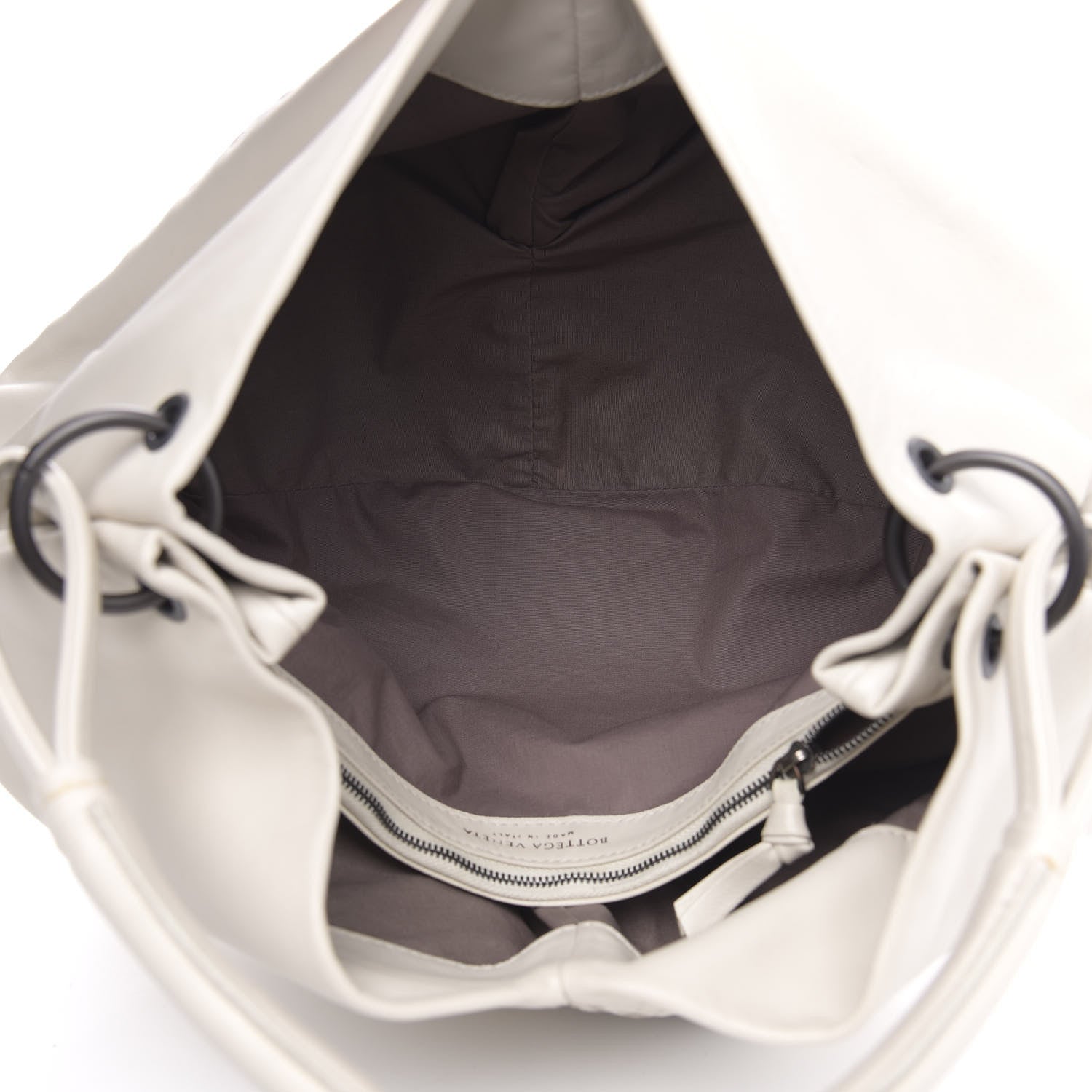 Bottega Veneta Nappa Intrecciato Aquilone Fortune Cookie Hobo White 6 of 13