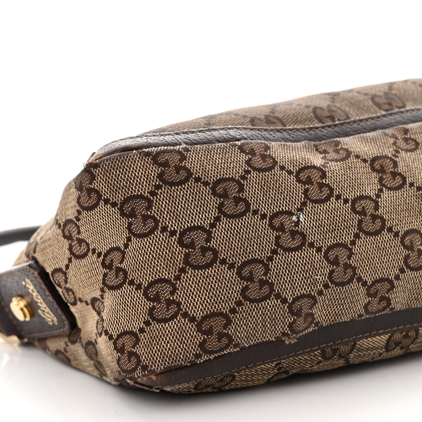 Monogram D Ring Abbey Pochette Brown