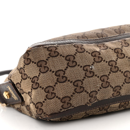 Gucci Monogram D Ring Abbey Pochette Brown 9 of 14