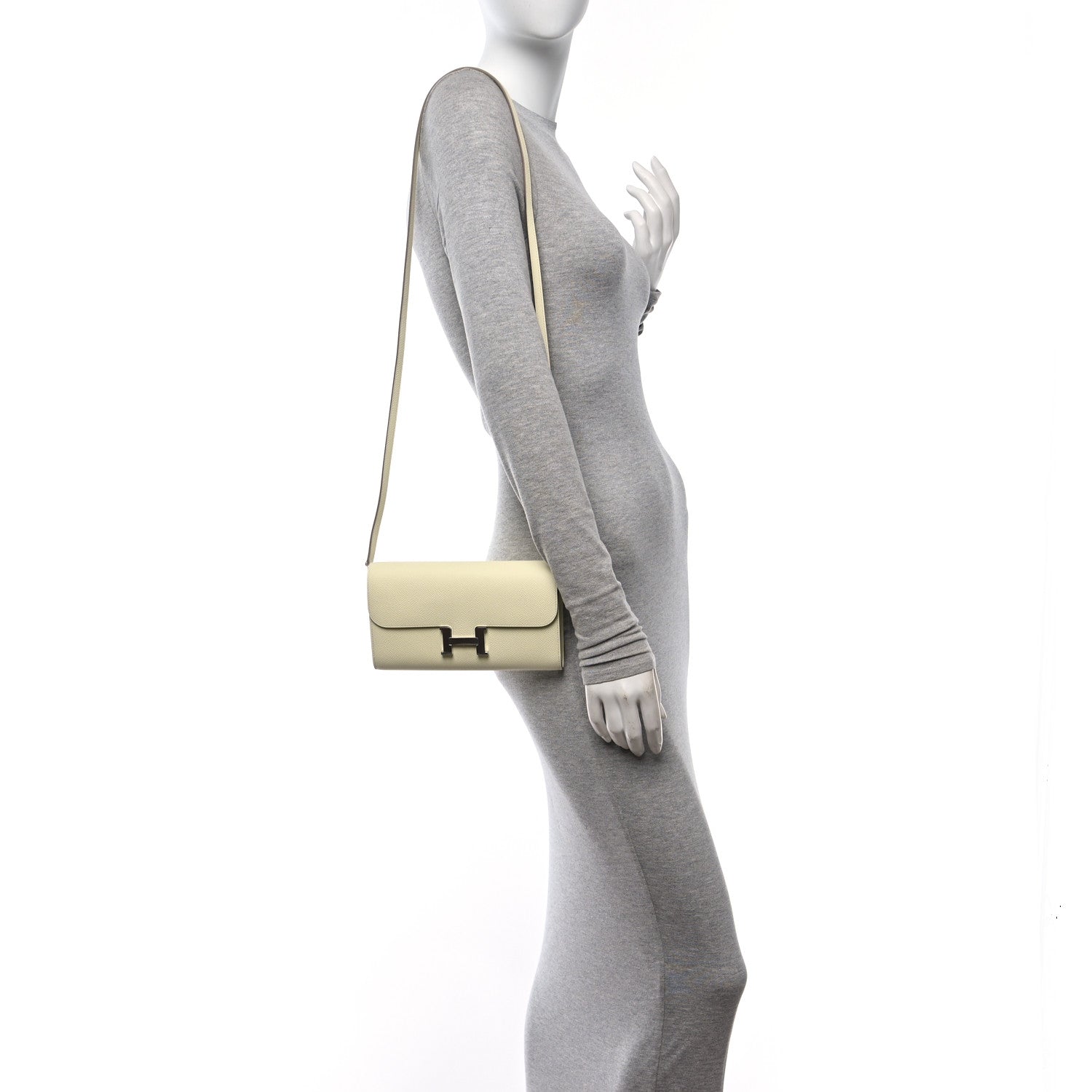 Hermes Epsom Constance Long Wallet To Go Wallet Jaune Milton 2 of 10