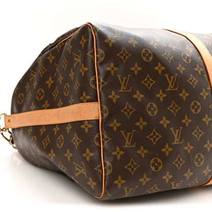 Louis Vuitton Monogram Keepall Bandouliere 55 8 of 9