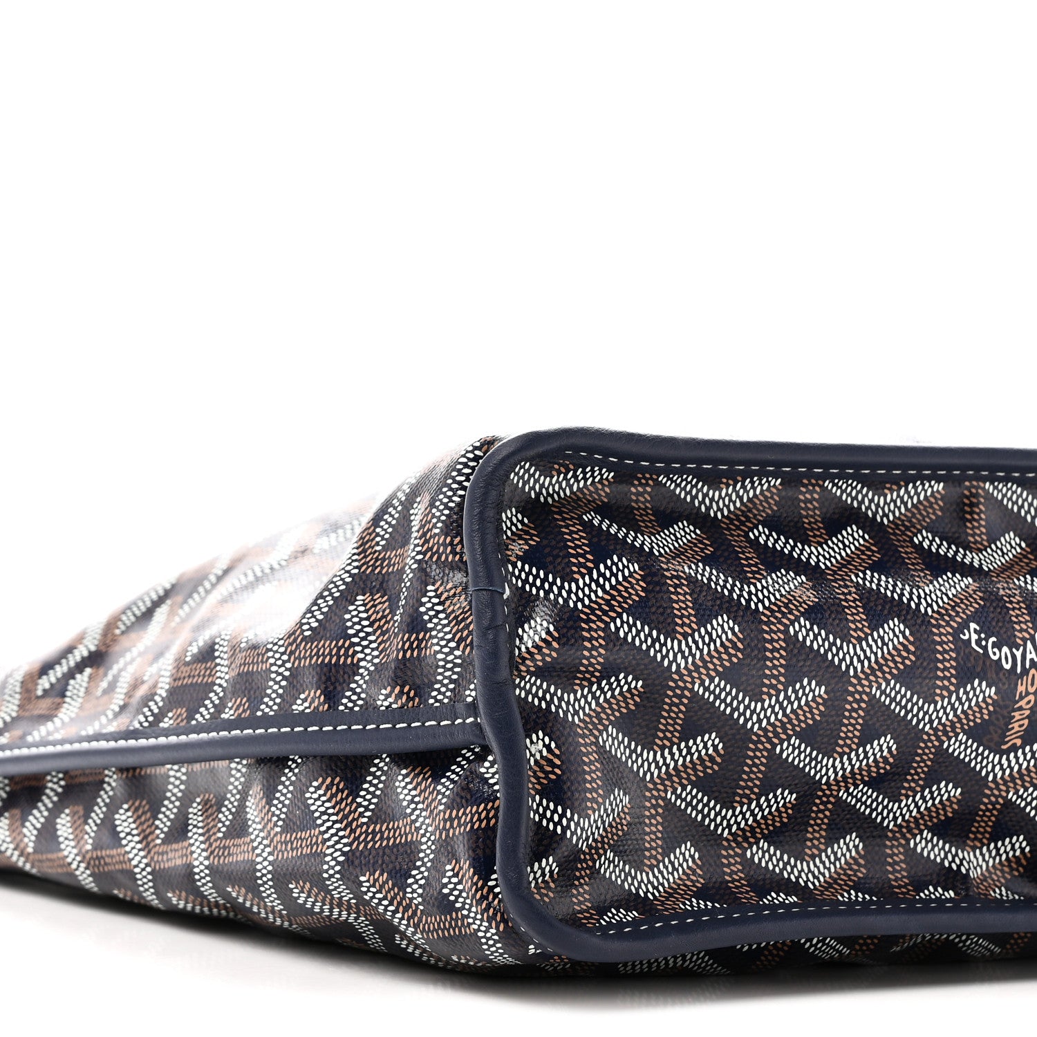 Goyard Goyardine Reversible Mini Anjou Navy 14 of 17