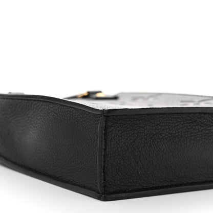 Louis Vuitton Empreinte Monogram Giant Petit Sac Plat Black 8 of 9