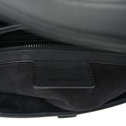 Christian Dior Ultra Matte Calfskin Saddle Bag Black 6 of 11
