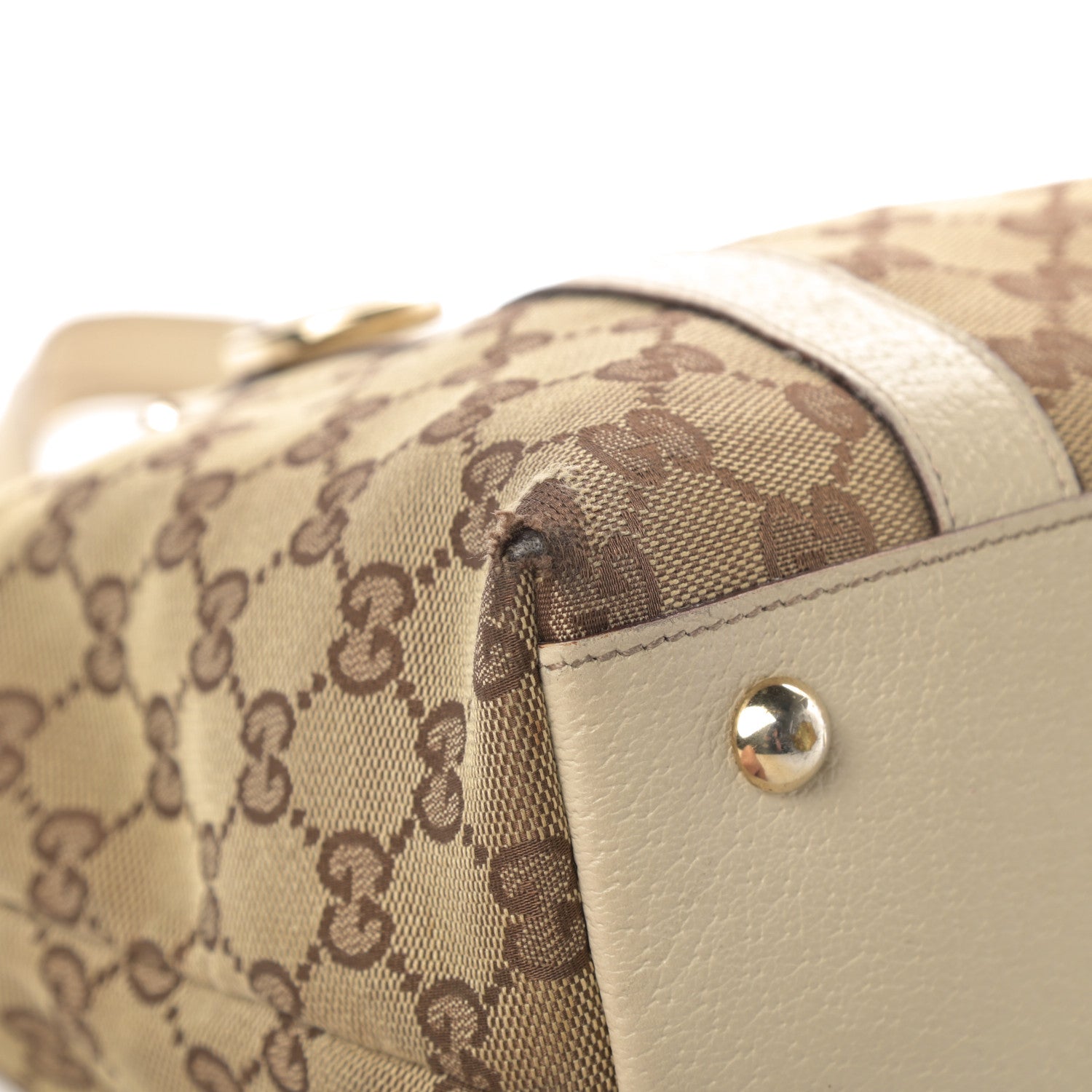Gucci Monogram Medium Abbey Tote Off White 9 of 19