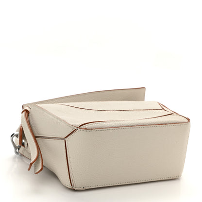 Loewe Calfskin Mini Puzzle Bag Soft White 4 of 10