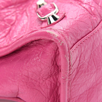 Balenciaga Agneau Classic Silver Hardware S City Rose Flamingo 11 of 11