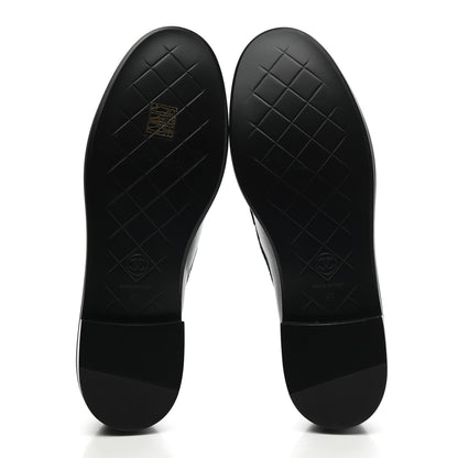Chanel Lambskin Quilted CC Turnlock Loafers 41 Black 5 of 9