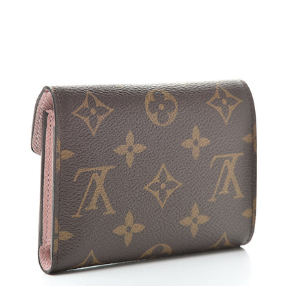 Louis Vuitton Monogram Victorine Wallet Rose Ballerine 3 of 9