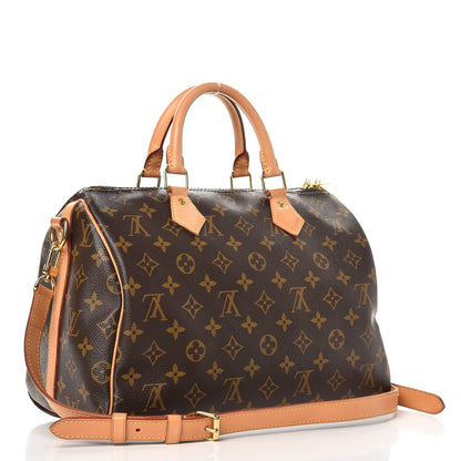 Louis Vuitton Monogram Speedy Bandouliere 30 6 of 23