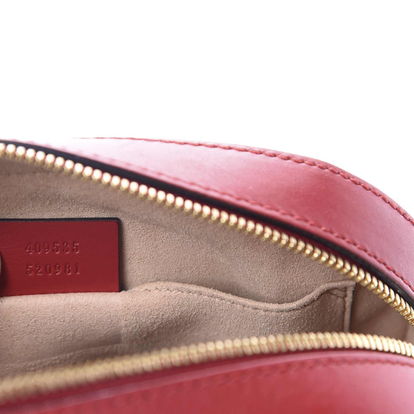 GG Supreme Monogram Mini Chain Shoulder Bag Beige Blue Hibiscus Red