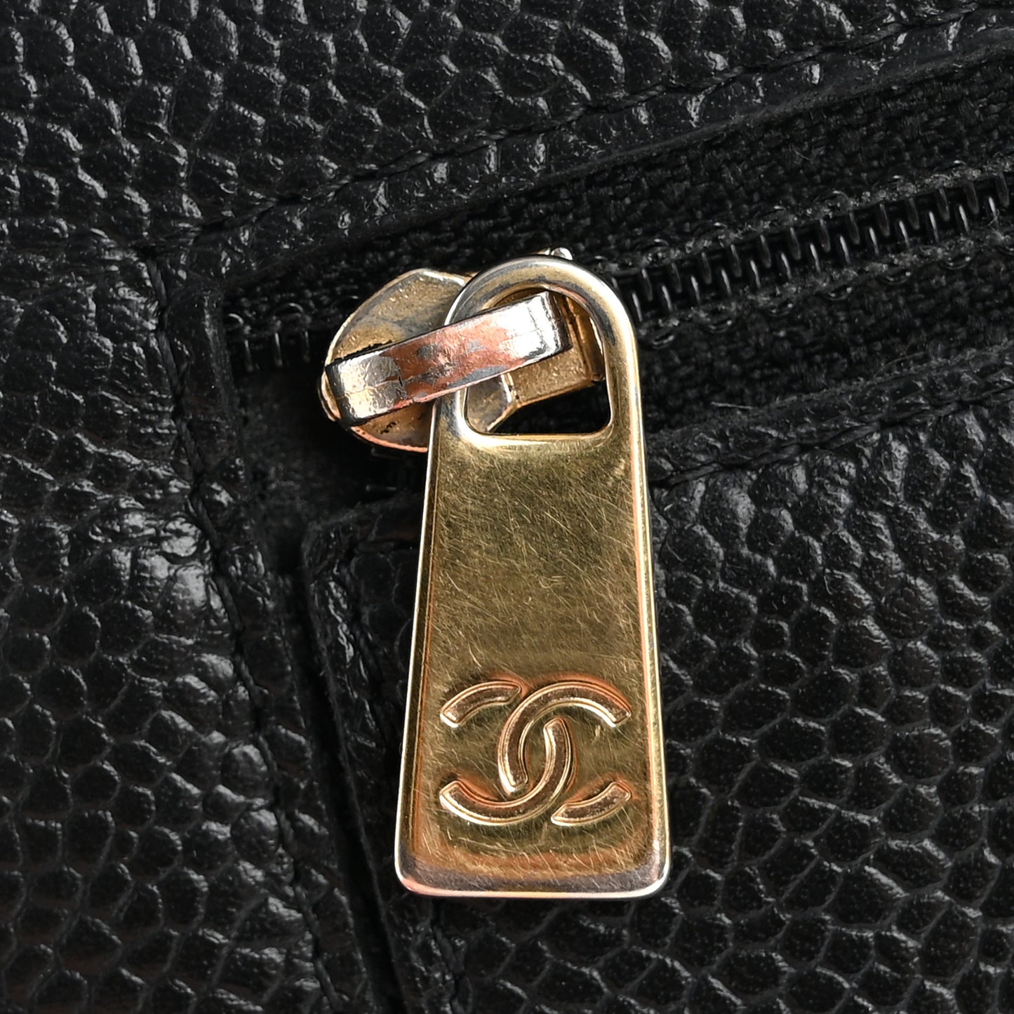 Caviar Timeless CC Flap Wallet Black