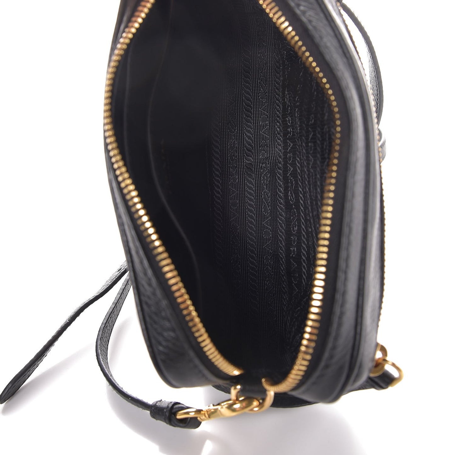 Vitello Daino Belt Bag Black