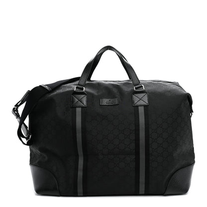 Gucci Nylon Monogram XL Duffle Bag Black 1 of 9