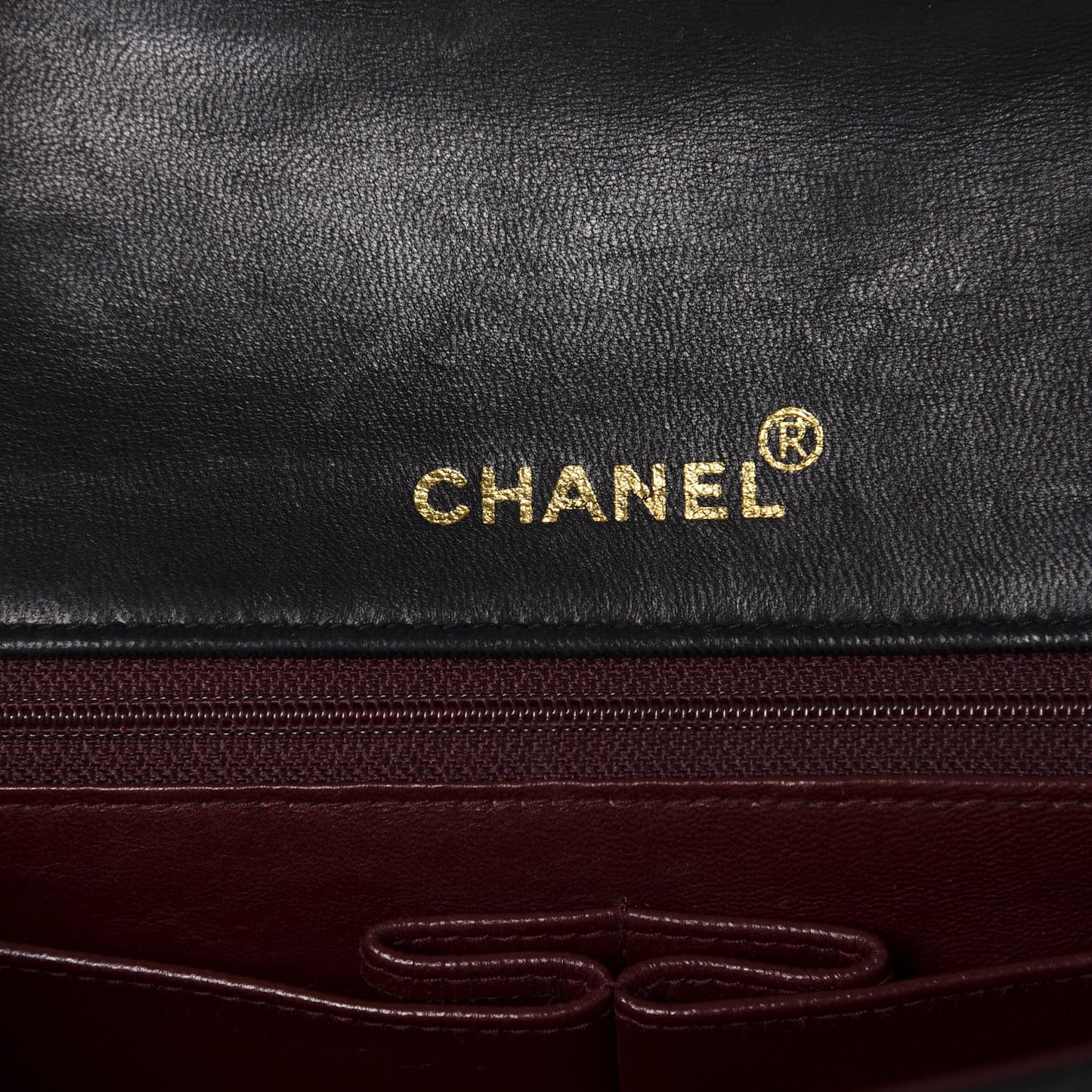 Lambskin Quilted Small Single Flap Bag Black