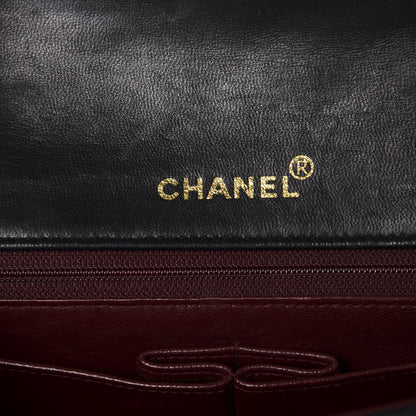 Chanel Lambskin Quilted Small Single Flap Bag Black 8 of 11