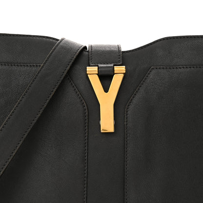 Saint Laurent Sheepskin Medium Chyc Shoulder Bag Grey 8 of 16