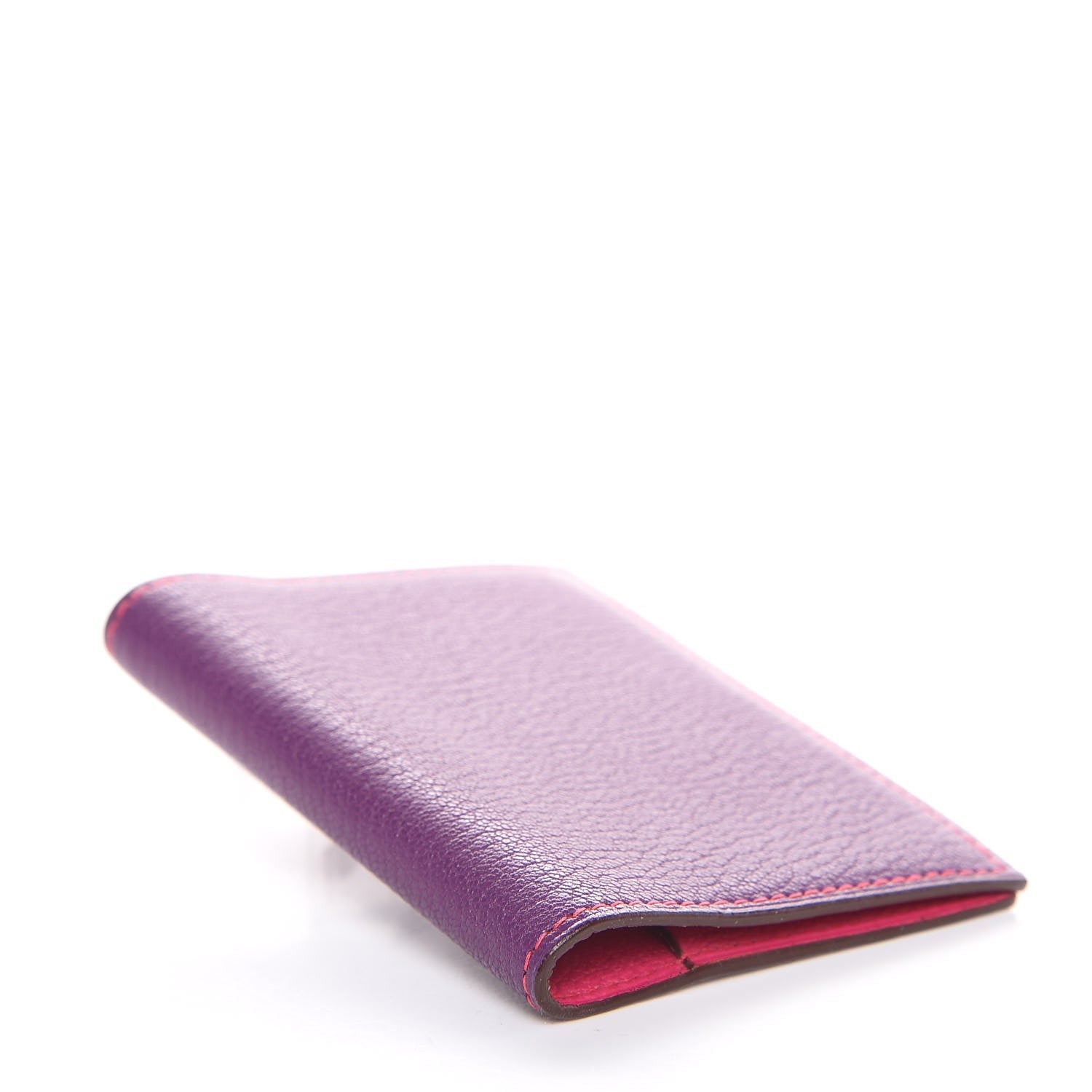 Hermes Chevre Mysore Mini Vision Agenda Cover Violet Rose Tyrien 4 of 7