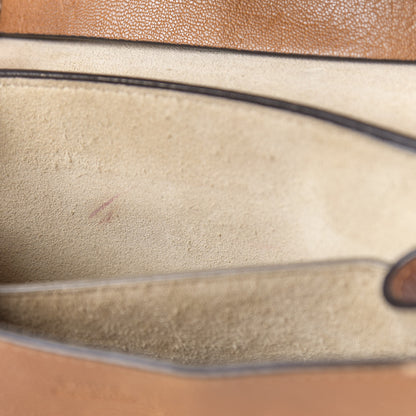Chloe Grained Lambskin Mini Drew Shoulder Bag Caramel 12 of 14