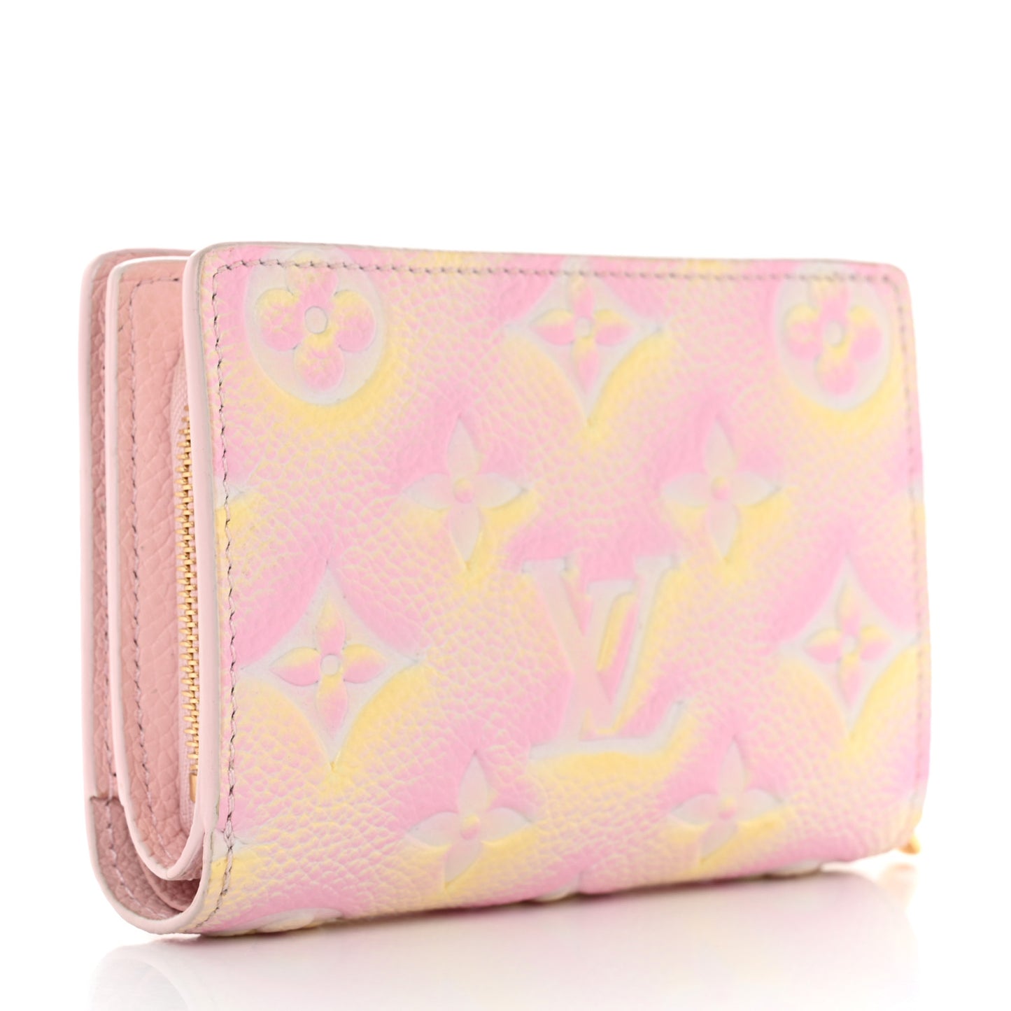 Empreinte Monogram Summer Stardust Clea Wallet Pink