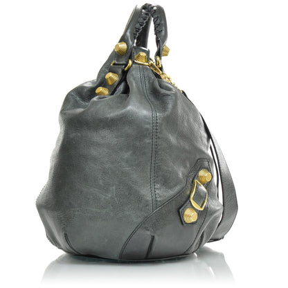 Balenciaga Agneau Giant Pompon Black 4 of 12