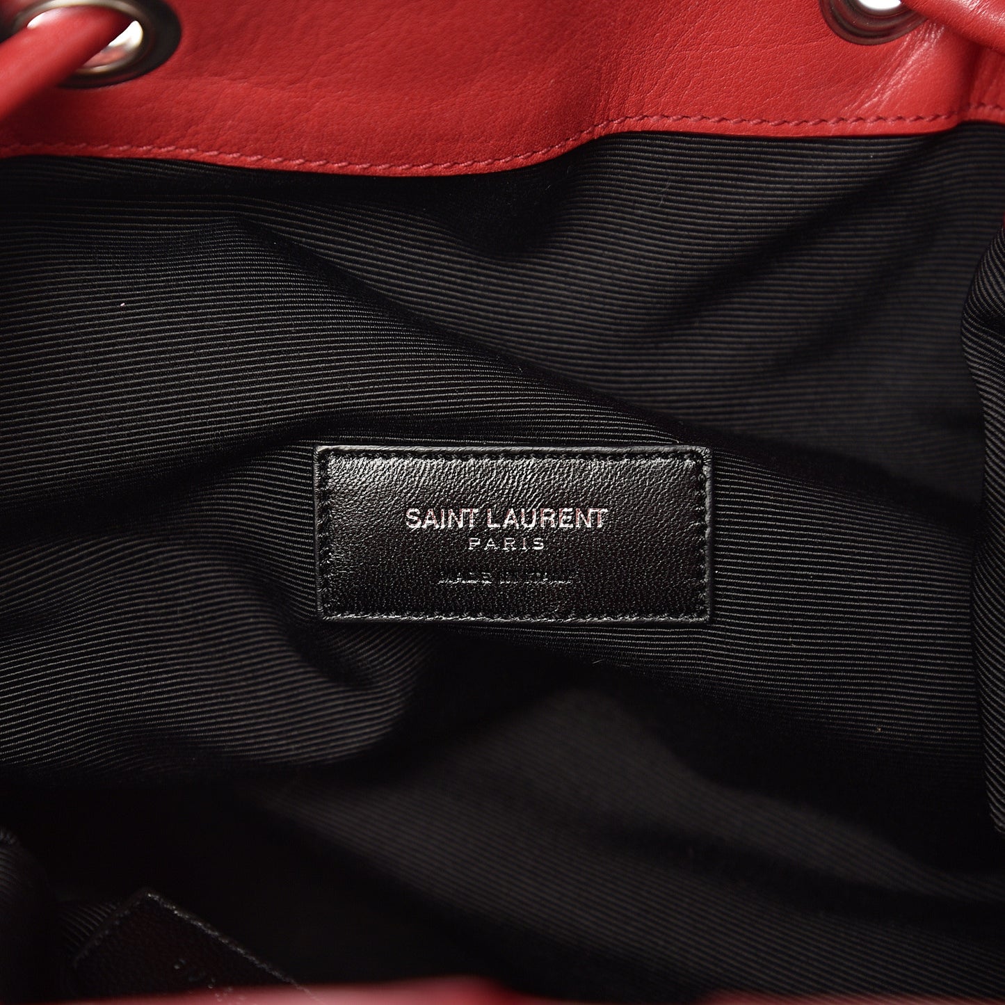 Calfskin Medium Rider Bucket Bag Red